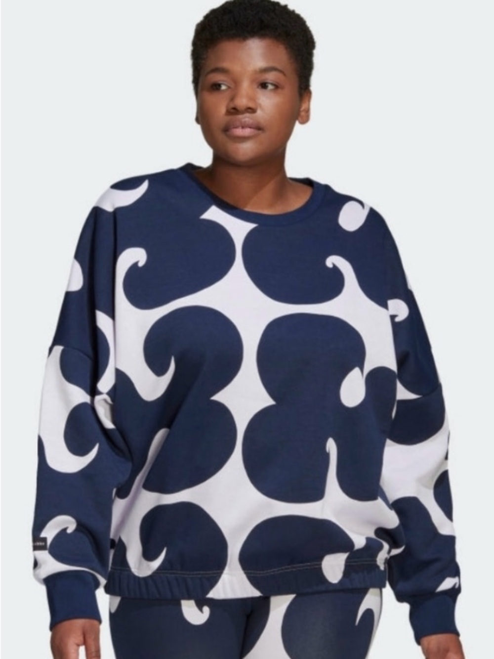 Adidas X Marimekko crewneck sweatshirt